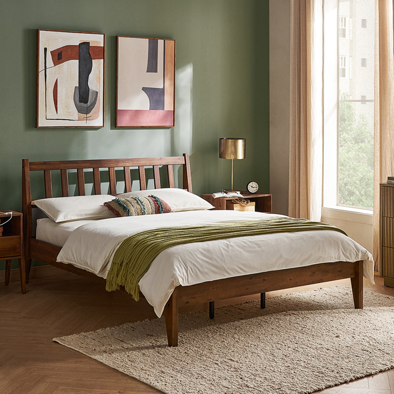 Wyndsor Solid Wood Slat Bed