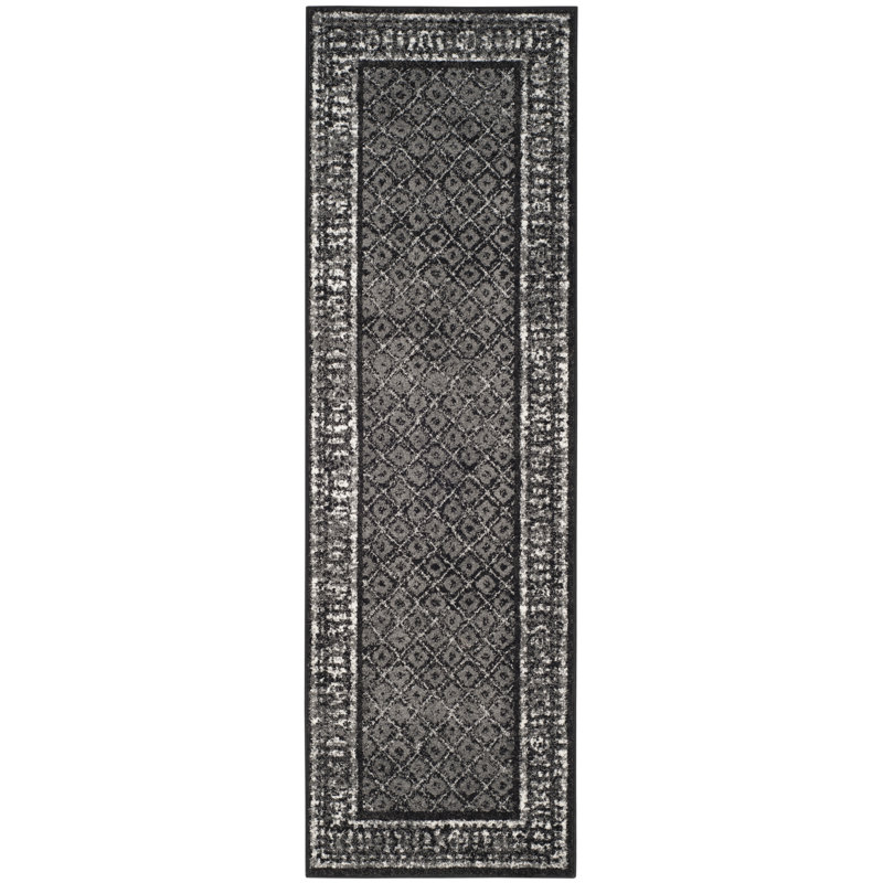 Onecre Geometric Area Rug, Runner 76 x 244 cm
