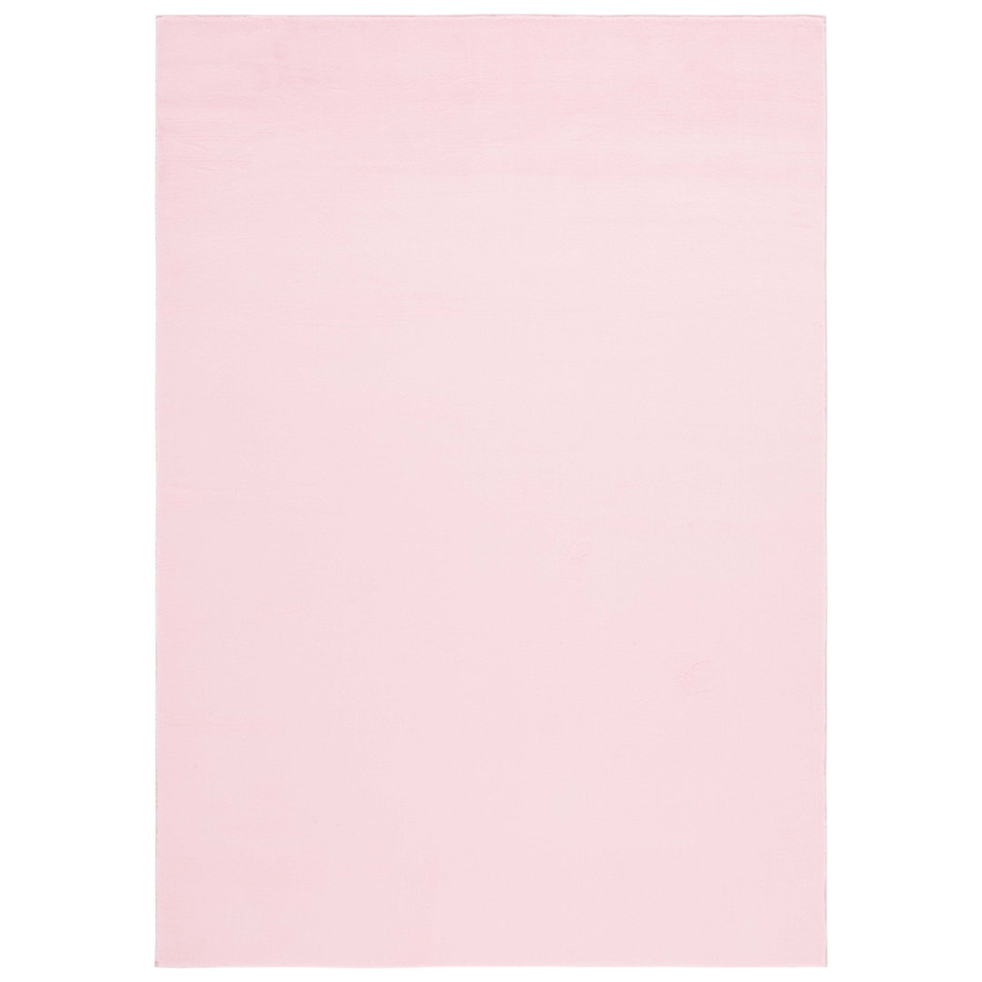 Faux Rabbit Fur Performance Machine Washable Solid Color Rug Safavieh Rug