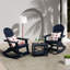 Ensemble de 2 chaises berçantes avec table Arrirack Adirondack Arrlo-88382262