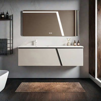 Simple and modern style bathroom cabinet