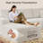 Koli Boneless U-shaped Cloud Sectional Sofa Couch, Compression Modular Sofa, Corduroy-10072530-10072532