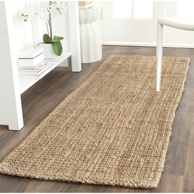 Auckland Flatweave Natural Area Rug, Runner 2'3" x 5'