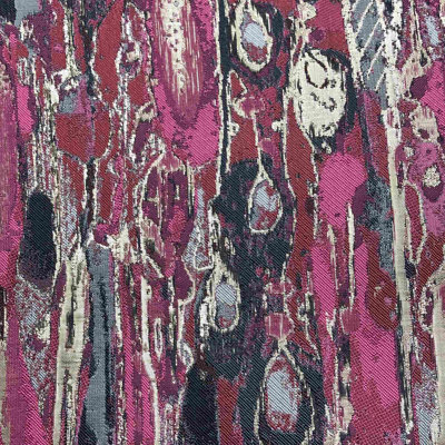 Tissu de revêtement Lynn 100% polyester fuchsia