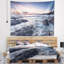 Tapisserie coucher de soleil et suspension murale rocky shore-28489154