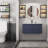 Sharee Wall Mounted Single Bathroom Vanity Set With Sink Top, Zinc Alloy Faucet And Drain, Floating Cabinet With Soft-close Drawers-779144744-779144751