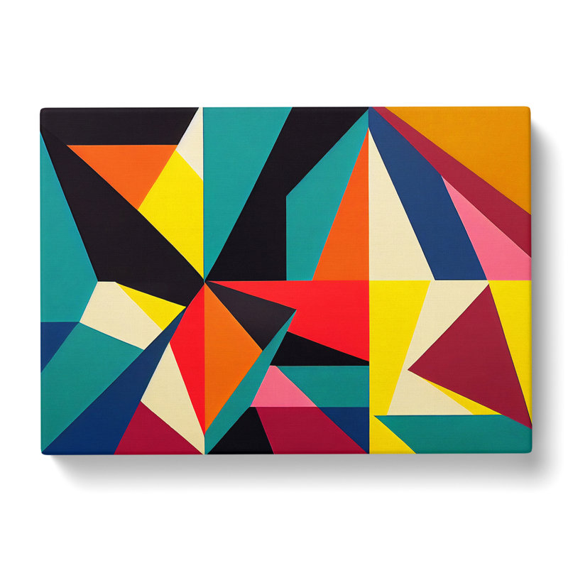 Suprematism Art Abstract Vol.7 - Wrapped Canvas, 50cm H x 76cm W x 3cm D
