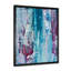 Purple And Blue Abstract Paint Strokes - Painting on Canvas-53672254-53672255