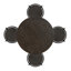 Kerome 5-piece Adjustable Round Bar Stool Set-102506921