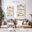 Floral Welcome On Wood Wall Sign-1811149567