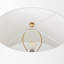 Lampe de table en osier brun Emmaus L 12,0 x l 12,0 x H 18,8