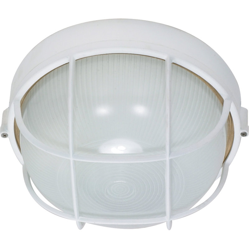 Luminaire d'extérieur à ampoule Chante 1 - Ampoule, Blanc semi-brillant, Incandescent