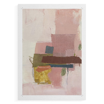 Patchwork I - Impression sur toile seulement - NON-CADRE