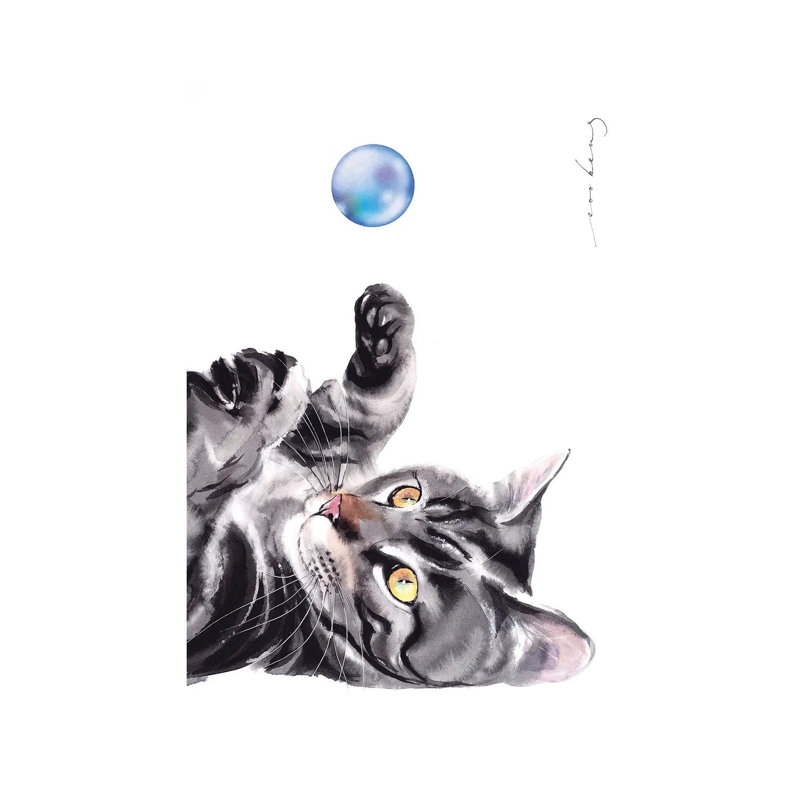 Bubble Delight by Soo Beng Lim - Wrapped Canvas Gallery-Wrapped Canvas Giclée, 152.5 cm H x 101.5 cm W