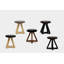 X Leather Accent Stool-18015234-35181908
