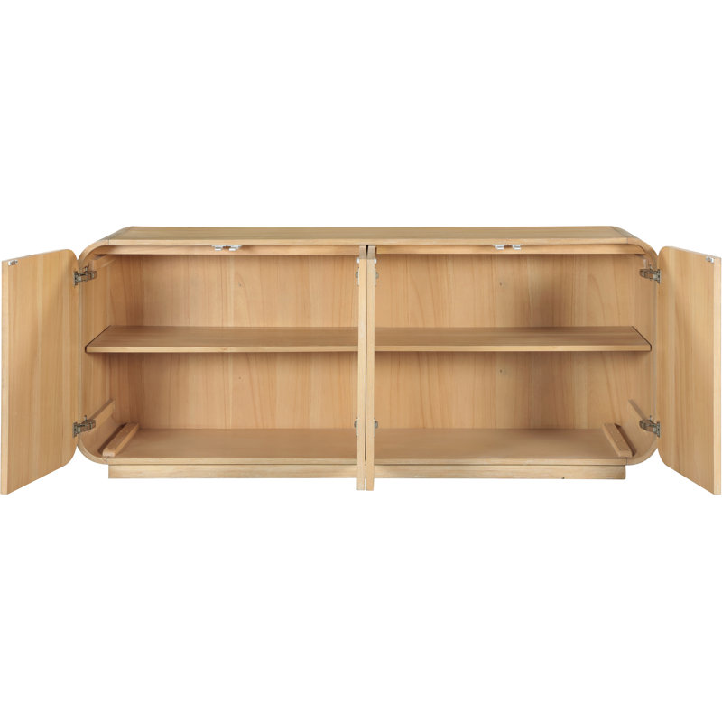 Buffet / bois d'hévéa Burta