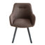 Linen Blend Upholstered Armchair-676442112-676442118-676442119