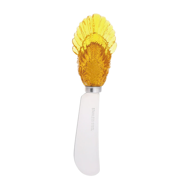 Turkey Transparent Polyresin Cheese Spreader, S4
