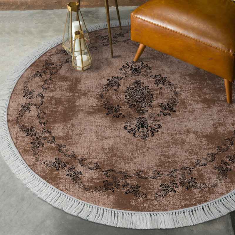 Paulette Abstract Area Rug, Round 160cm