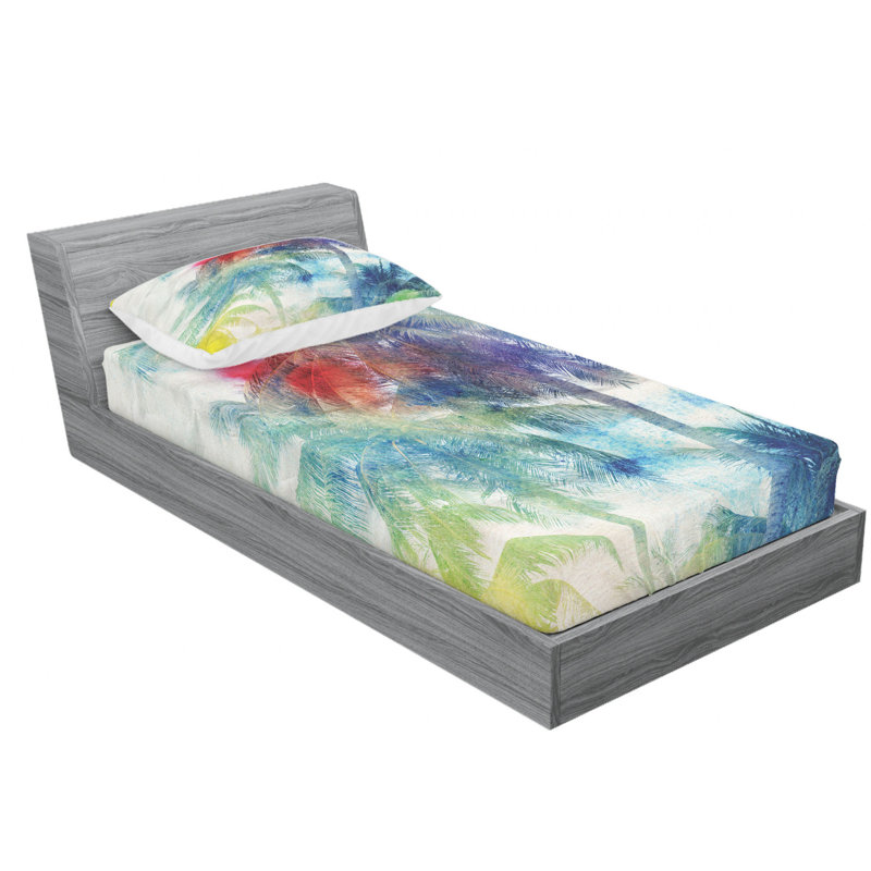 Microfiber Sheet Set, Twin XL Sheet Set with Fitted Sheet
