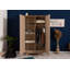 Tromso 2 Door Solid Wood Wardrobe