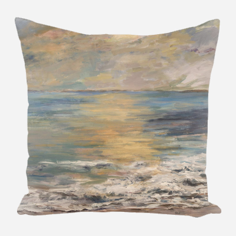 Linen Square Pillow Cover & Insert, 9" x 9"