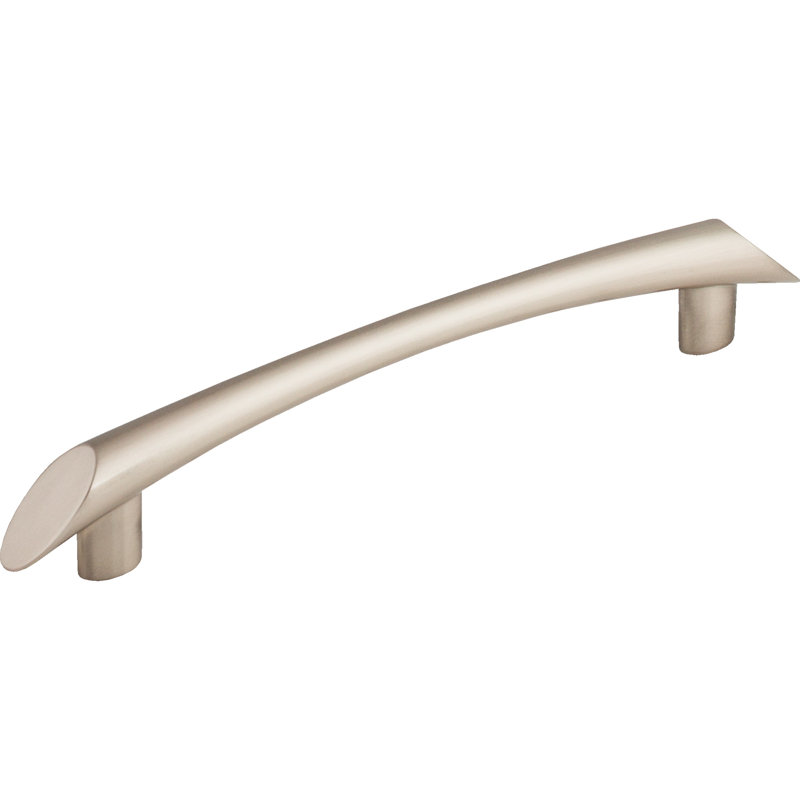 Edgewater Bar Pull, Brushed Satin Nickel, 5 1/16" Center to Center