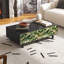 Table basse avec rangement peint français rétro-1366653377