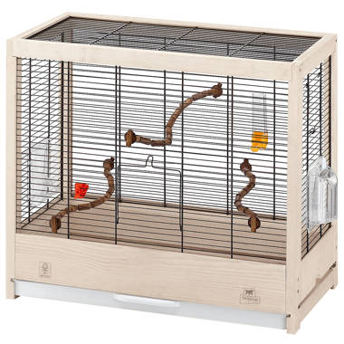 Archie & Oscar Gothenburg 63cm Dome Top Hanging Bird Cage with Perch