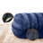 Cheer Collection Faux Fur Bolster Pillow-74167498