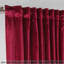 Rideau simple extra long et extra large en velours brillant de luxe-71241524-71241505