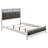 Talia White And Grey Upholstered Queen Panel Bed-1776582346