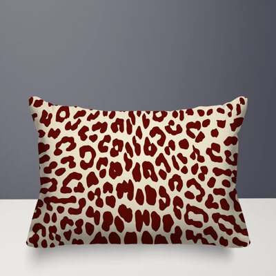 Aco Animal Print Reversible Indoor/Outdoor Rectangular Pillow