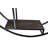 Quinten Circle Metal Accent Shelf