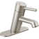 Precept Single-Hole Single-handle Bathroom Faucet with Drain Assembly