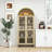 Tall Arched Storage sideboard with Adjustable Shelves