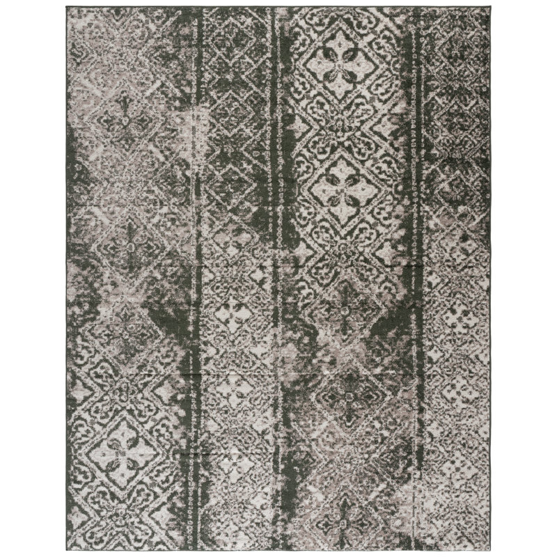 Lelana Performance Geometric Rug, Rectangle 8' x 10'