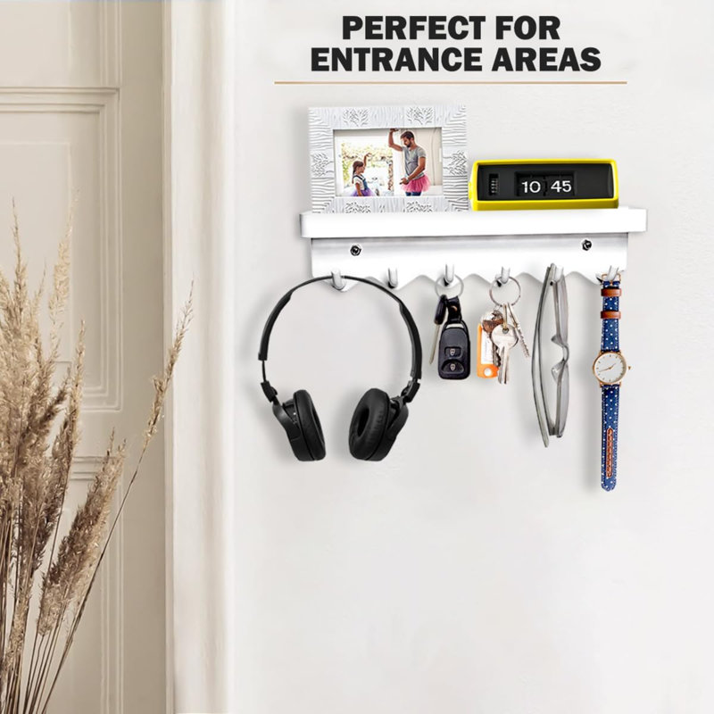 Rhyana Stainless Steel Wall Organizer