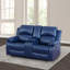 Canapé inclinable 69 po en cuir Vegan-1873966246