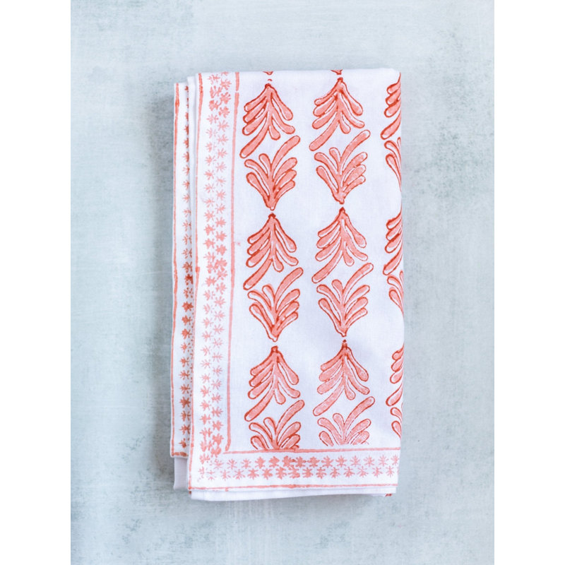 Table Runner - Palmetto, Orange & Melon, 90"