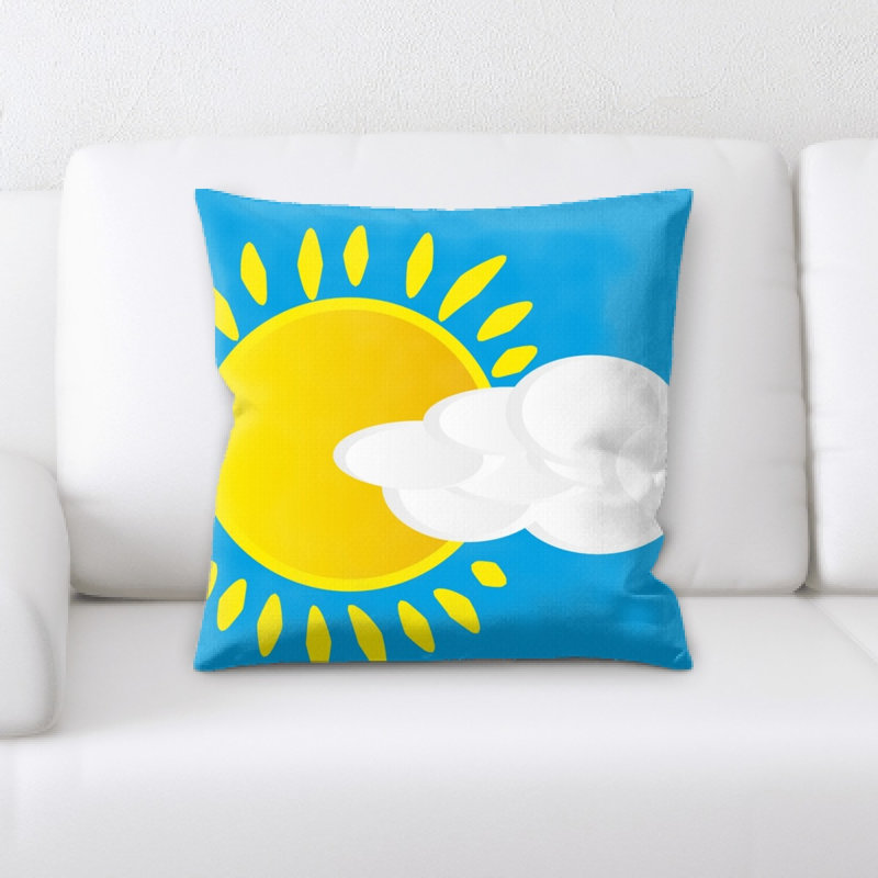 Microsuede Throw Pillow