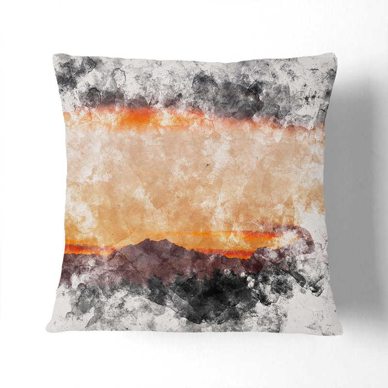 Square Throw Cushion, 55cm H x 55cm W x 20cm D