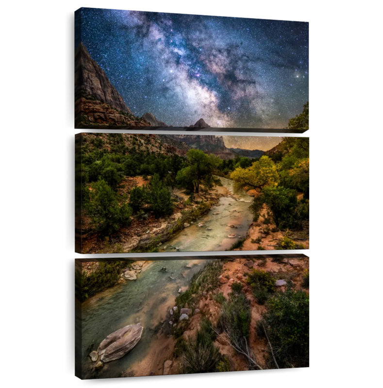 Alvord Galaxy Night Sky, 38" H x 24" W