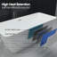 Freestanding Acrylic Soaking Tub with Pop-Up Drain & Overflow - Stand Alone Tub for Bathroom