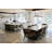 Chartreuse Extendable Solid Wood Base Dining Table