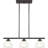 3 - Light Geometric Chandelier