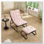 Chaise longue d'extérieur avec repose-pieds pour patio-1481302855