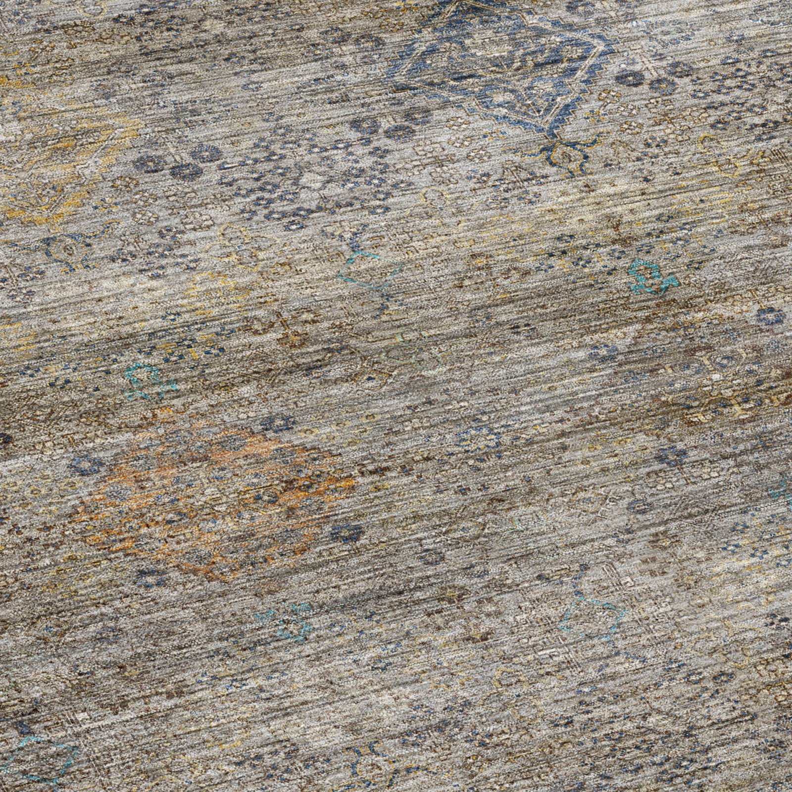 Rug, Pewter, 1'8" x 2'6"