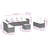 Vidaxl Garden Sofa Set