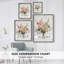 Favorite Picks Bouquet II, reproduction encadrée - bois massif 49674-1320099313